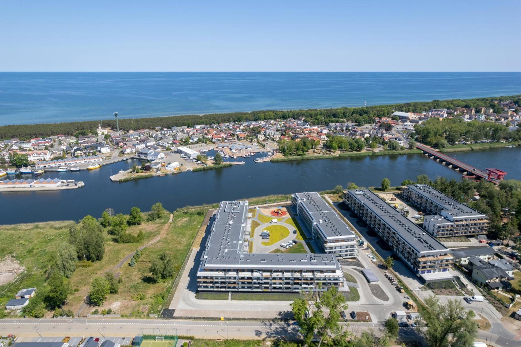 Wellness & Spa Resort Dziwnow Riverfront Apartments With Parking By Noclegi Renters Eksteriør billede