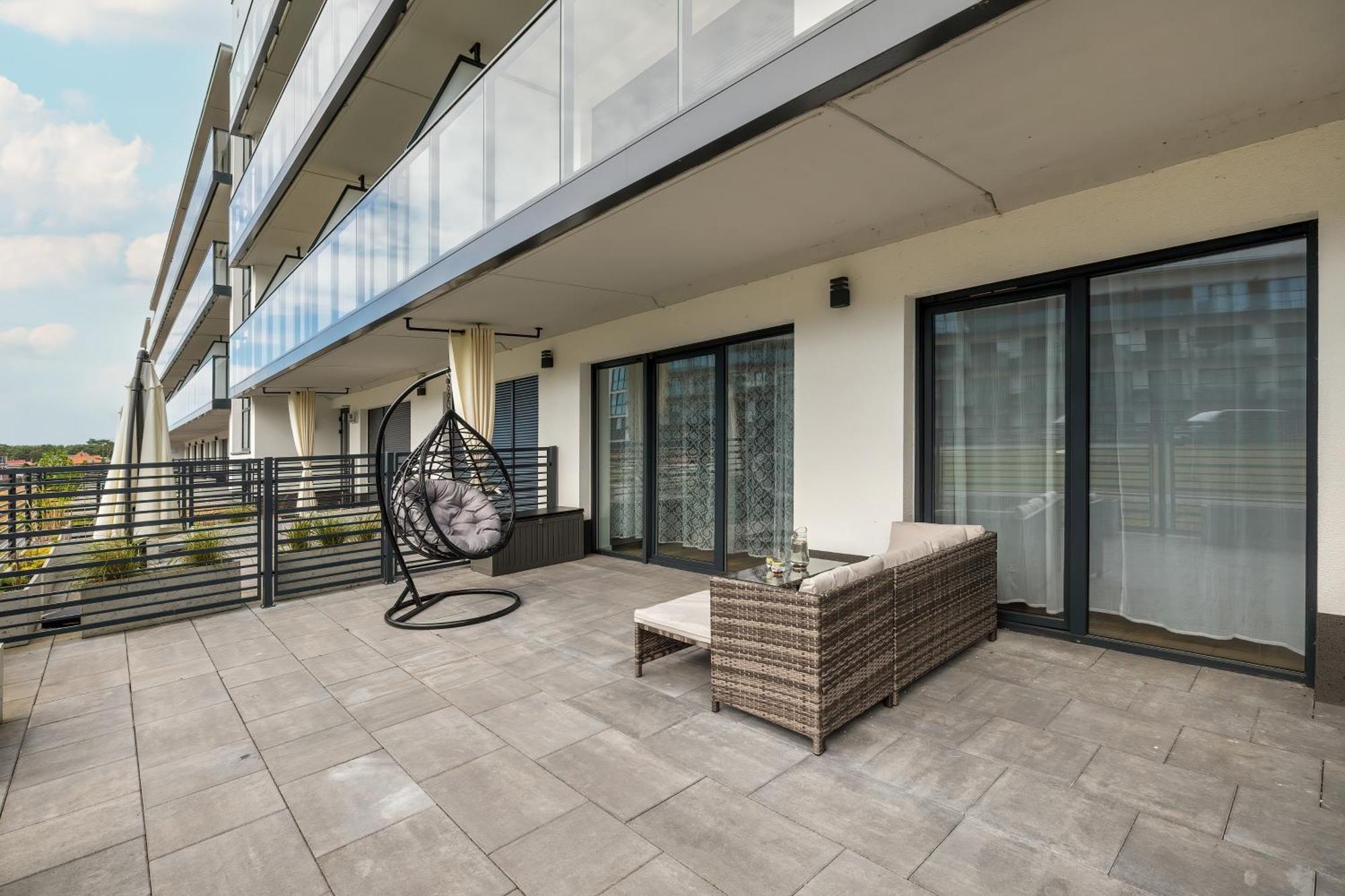 Wellness & Spa Resort Dziwnow Riverfront Apartments With Parking By Noclegi Renters Eksteriør billede